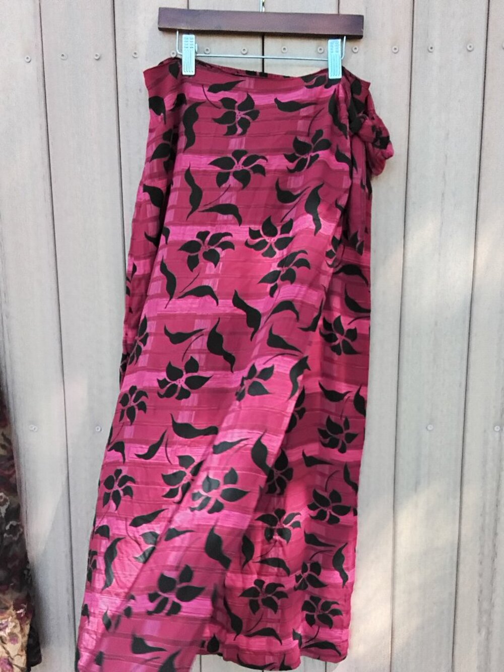 Hilliard & Hansen Women's Wrap Around Skirt Size M #45